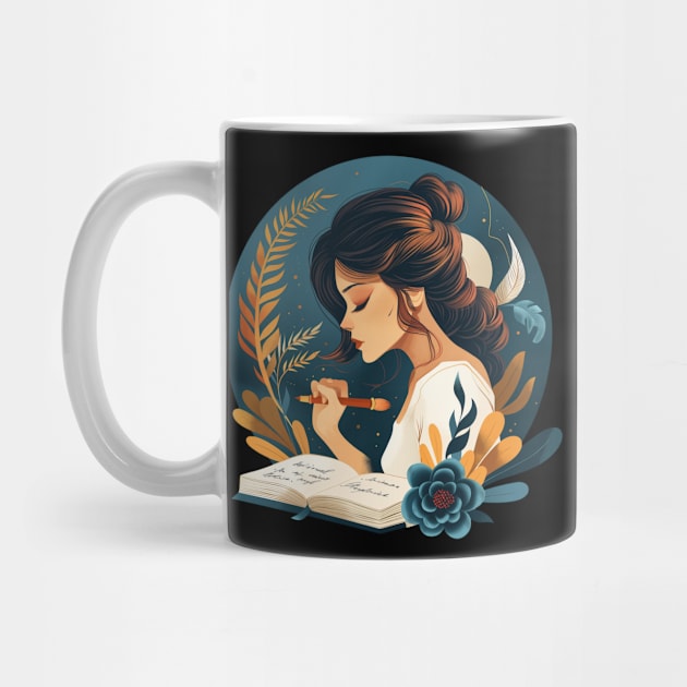 Writer Girl Gift Design by Mary_Momerwids